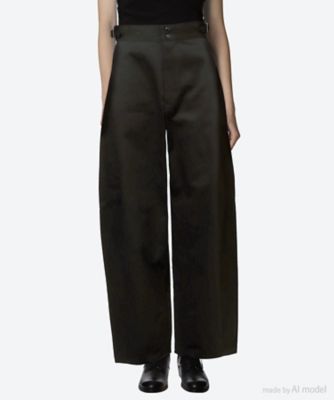 ＜HYKE (Women)＞ＣＯＴＴＯＮ　ＧＵＲＫＨＡ　ＰＡＮＴＳ　１３３９１