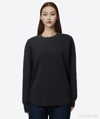 ＜HYKE (Women)＞ＴＨＥＲＭＡＬ　ＳＨＩＲＴ　１２４２１