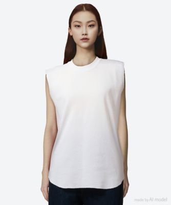 ＜HYKE (Women)＞ＳＬＥＥＶＥＬＥＳＳ　ＴＨＥＲＭＡＬ　ＳＨＩＲＴ　１２４３６