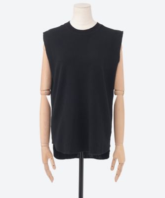 【美品】  HYKE / ハイク | THERMAL SHIRT/SLEEVELESS / サーマル スリーブレス オーバーカットソー | 1 | アイボリー | レディース HYKE - 【美品】 HYKE / ハイク | THERMAL SHIRT/SLEEVELESS