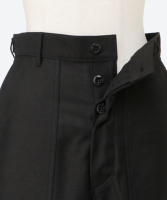 BACK SATIN BAKER PANTS 26SS／13317