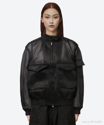 ＜HYKE (Women)＞ＳＨＥＥＲ　ＷＥＰ　ＪＡＣＫＥＴ　１７５７６