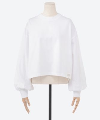 CROPPED SHORT―SLV TEE ／ BIG FIT （6