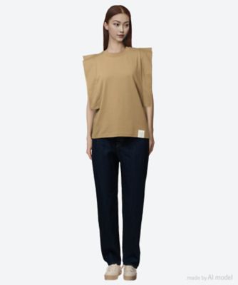 シャツ/ブラウス(長袖/七分) HYKE TEXBRID POWER SHOULDER TOP HYKE【ハイク】 TEXBRID POWER SHOULDER TOP (12370) | glamour online