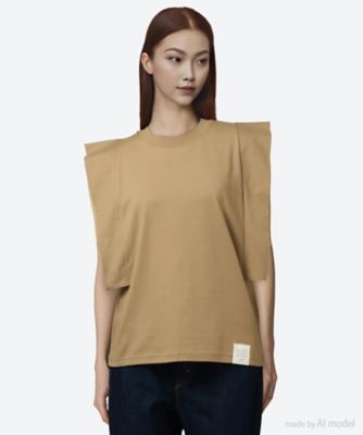 ＜HYKE (Women)＞ＰＯＷＥＲ　ＳＨＯＵＬＤＥＲ　ＴＯＰ　（６．５ＯＺ）　１２４３１