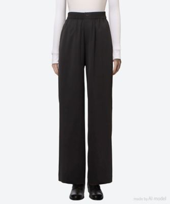 ＜HYKE (Women)＞ＳＴＲＥＴＣＨ　ＷＩＤＥ―ＬＥＧ　ＰＡＮＴＳ　１３３３２