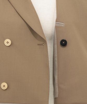 ＷＯＯＬ　ＤＯＵＢＬＥ―ＢＲＥＡＳＴＥＤ　ＣＲＯＰＰＥＤ　ＢＬＡＺＥＲ　１７５６６