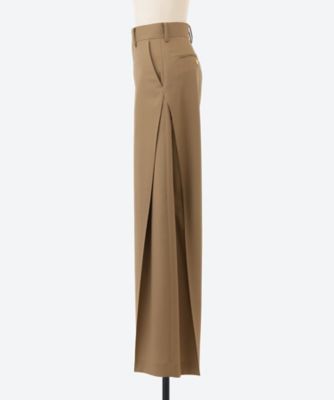 WOOL SIDE TUCK PANTS 26SS／13378 | HYKE
