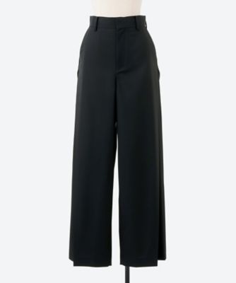 WOOL SIDE TUCK PANTS 26SS／13378 | HYKE