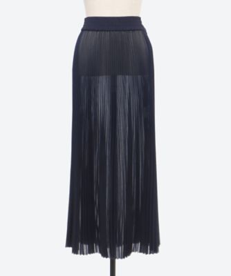 スカート painting sheer pleated skirt SHEER PLEATED SKIRT 26SS／14171 | HYKE