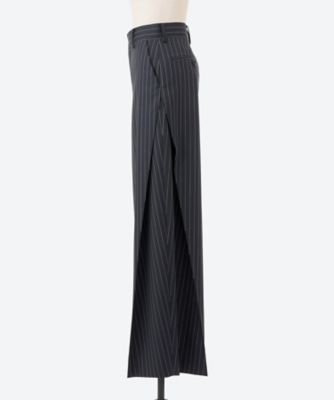 STRIPED SIDE TUCK PANTS 26SS／13380