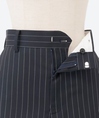 STRIPED SIDE TUCK PANTS 26SS／13380