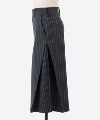 STRIPED SIDE TUCK SHORTS 26SS／13381