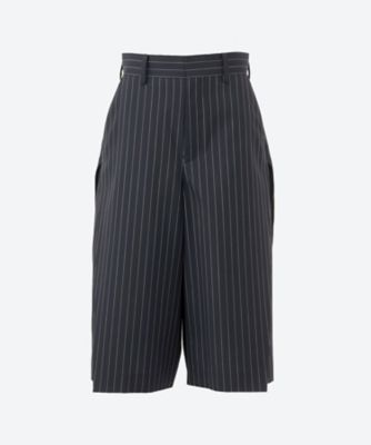 ＜HYKE (Women)＞ＳＴＲＩＰＥＤ　ＳＩＤＥ　ＴＵＣＫ　ＳＨＯＲＴＳ　２６ＳＳ／１３３８１