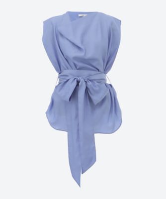 ＜HYKE (Women)＞ＴＷＩＬＬ　ＣＯＷＬ　ＮＥＣＫ　ＳＬＥＥＶＥＬＥＳＳ　ＢＬＯＵＳＥ　２６ＳＳ／１５２６１