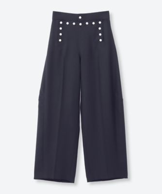 ＜HYKE (Women)＞ＳＡＩＬＯＲ　ＢＡＲＲＥＬ―ＬＥＧ　ＰＡＮＴＳ　２６ＳＳ／１３３７６