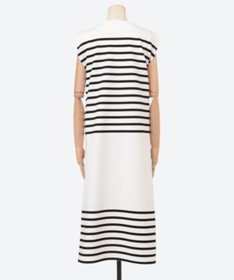 TIE―DETAIL BASQUE DRESS 12425 | HYKE 