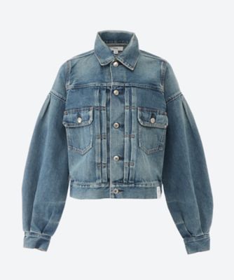 BALLOON SLEEVE DENIM JACKET TYPE2