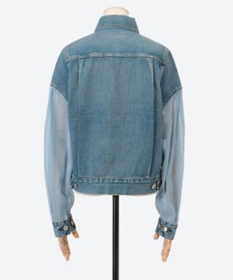 BALLOON SLEEVE DENIM JACKETTYPE2