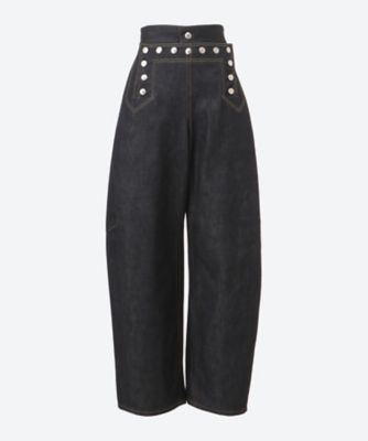 ＜HYKE (Women)＞ＳＡＩＬＯＲ　ＢＡＲＲＥＬ―ＬＥＧ　ＤＥＮＩＭＰＡＮＴＳ　１３３８６　５１