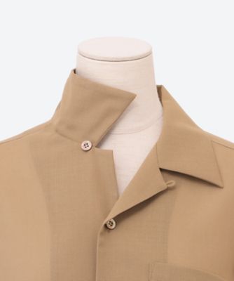 HYKE T/W VOILE SHIRT 2026SS ボイルシャツ T／W VOILE BALLOON SLEEVE CROPPED
