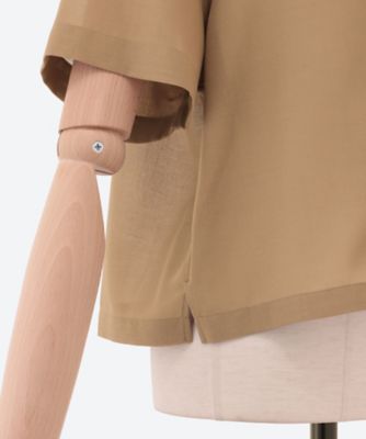 HYKE T/W VOILE SHIRT 2026SS ボイルシャツ HYKE＞T/W VOILE BALLOON SLEEVE CROPPED SHIRT | MAKES ONLINE STORE