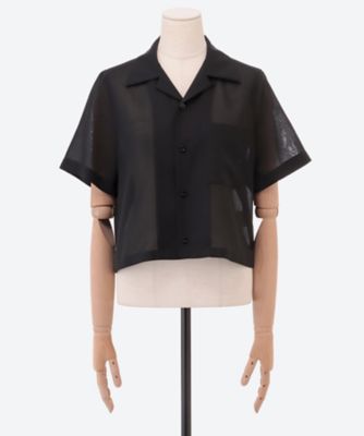 T／W VOILE CROPPED SHIRT 26SS／15256