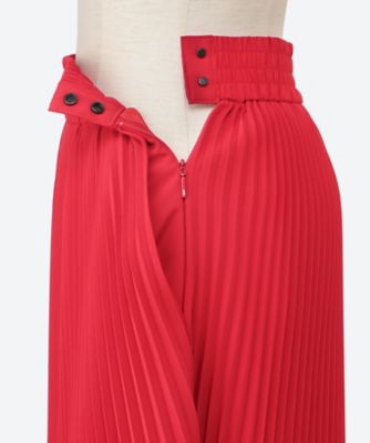 TAFFETA PLEATED SKIRT 26SS／14164