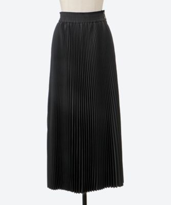 TAFFETA PLEATED SKIRT 26SS／14164