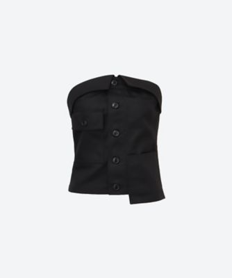 ＜HYKE (Women)＞Ｔ／Ｃ　ＷＯＲＫ　ＳＴＲＡＰＬＥＳＳ　ＴＯＰ　１７５７７