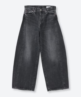 ＜HYKE (Women)＞ＢＡＲＲＥＬ―ＬＥＧ　ＤＥＮＩＭ　ＪＥＡＮＳ　２６ＳＳ／１３３８２　７０