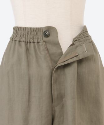 LINEN WIDE―LEG PANTS 26SS／13393 | HYKE