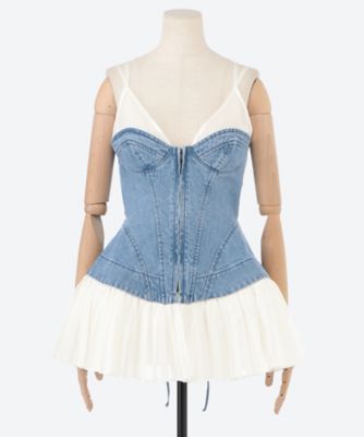 ＜FETICO (Women)＞ビスチェトップ　６Ｓ／ＦＴＣ２６２―０１０１