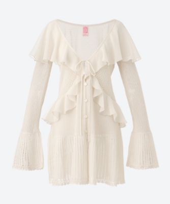 ＜FETICO (Women)＞カーディガン　６Ｓ／ＦＴＣ２６２―０７０１