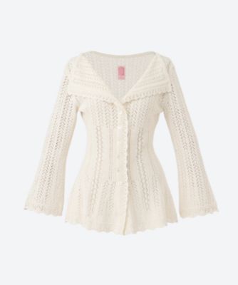 ＜FETICO (Women)＞カーディガン　６Ｓ／ＦＴＣ２６２―０７０５