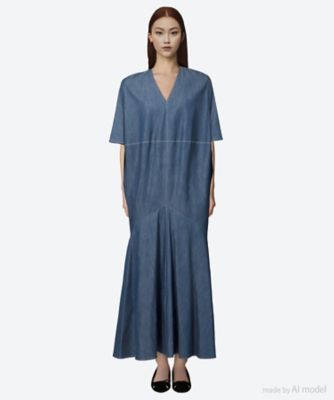 ＜AKIRANAKA (Women)＞伊勢丹新宿店色別注　Ａｕｒａ　ｄｒｅｓｓ　ＡＲ２６５１―ＢＬ　