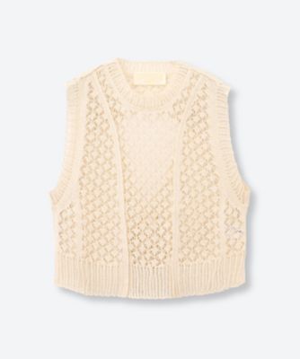 ♥様ホワイトベスト ベスト 6S／CHANTAL／261CTL | PHOTOCOPIEU (Women