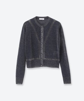 ＜Rabanne (Women)＞カーディガン　ｐａｃｏ　２６ＳＳ／２６ＰＭＰＵ０６９ＭＬ０３３８