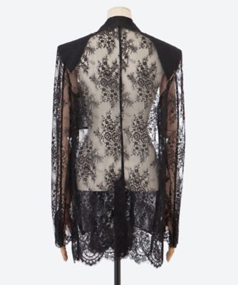 ブレザー LACE TAILORED BLAZER 6S