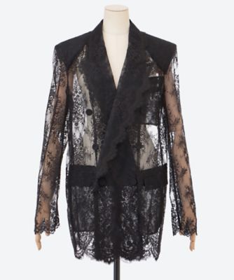 ＜KANAKO SAKAI (Women)＞ブレザー　ＬＡＣＥ　ＴＡＩＬＯＲＥＤ　ＢＬＡＺＥＲ　６Ｓ／ＫＳ２６０１０２１