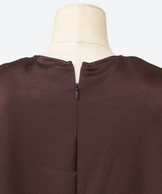 Tシャツ SATIN SHOULDER PAD T―SHIRT 6S