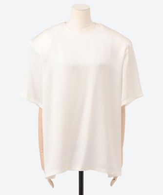 Tシャツ SATIN SHOULDER PAD T―SHIRT 6S