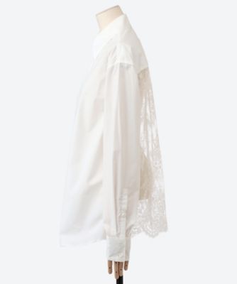シャツ LACE―BACK PANEL SHIRT 6S