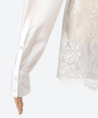 シャツ LACE―BACK PANEL SHIRT 6S