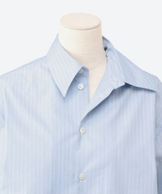 シャツ STRIPED LACE―BACK PANEL SHIRT 6S