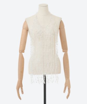 ＜KANAKO SAKAI (Women)＞ネックピース　ＢＥＡＤＥＤ　ＮＥＣＫＰＩＥＣＥ　６Ｓ／ＫＳ２６０１１０２