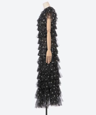 ドレス A Pois Tulle Dress 6S／VW―SS26