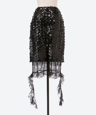 スカート La Fleur Sequins Skirt 6S／VW