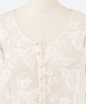 タンクトップ Embroidered Lace Tank 6S／VW