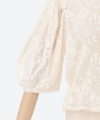 レーストップス 6S／VW―SS26―T14 | VIVIANO (Women
